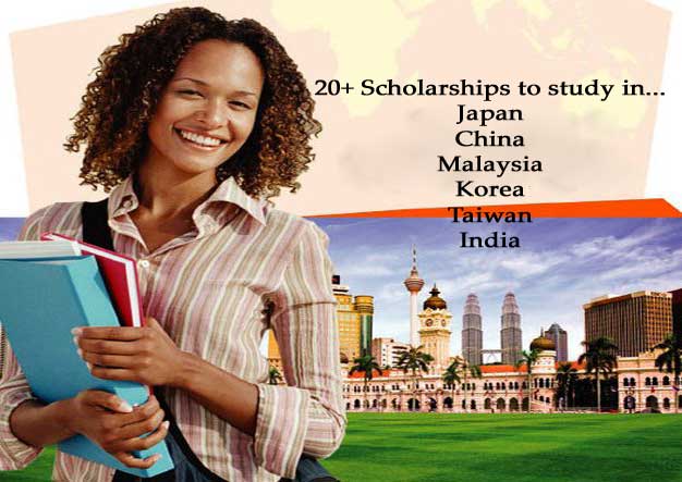 full phd scholarships in asia