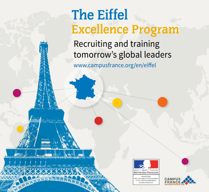 Eiffel Excellence Masters and PhD Scholarships 2022/2023 for Developing Countries