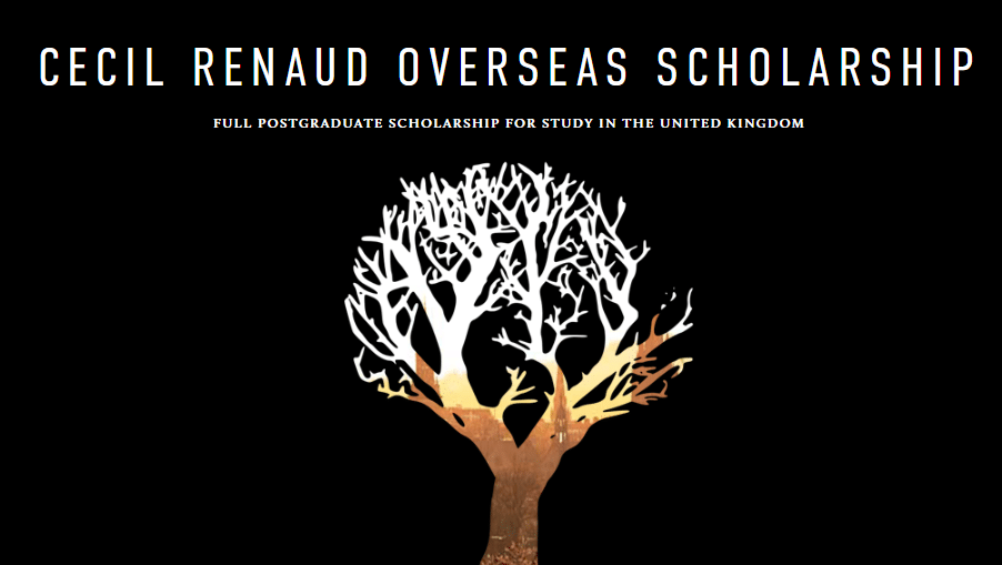 Cecil Renaud Trust Scholarships 2023 for South Africans to Study in UK