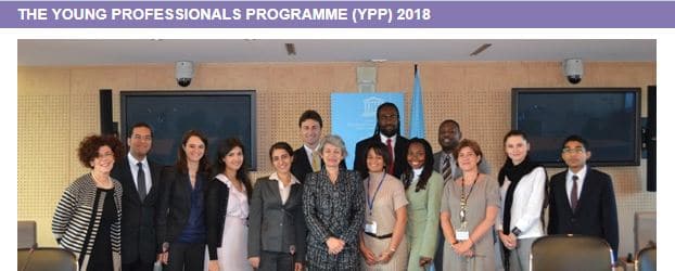 UNESCO Young Professionals Programme (YPP) 2022 for Young Graduates and Professionals