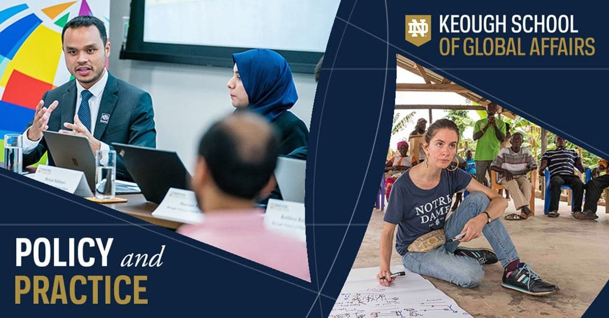 University of Notre Dame Master of Global Affairs Scholarships 2022/2023 for International Students (Fully-funded) – USA