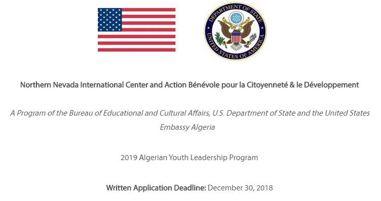 Algeria Youth Leadership Program 2023 at University of Nevada (Fully-funded to USA)