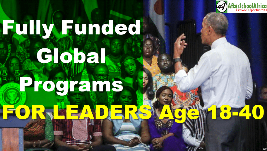 25+ Young Leadership Programs for People Ages 18-40 to go Global (+Fully Funded) 2021/2022