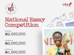 UBA National Essay Competition 2021 for Nigerian Students (7.5 Million Naira in Prizes)