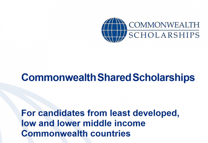 Commonwealth Shared Scholarships 2023/2024 for Students from Developing Countries to Study in UK