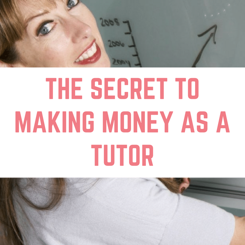 How To Make Money As A Private Tutor