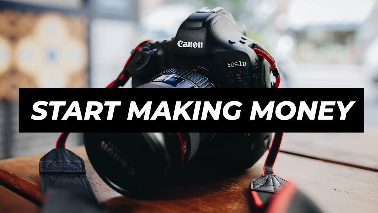 Make money as a photographer