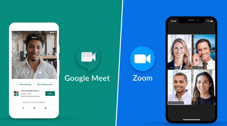 Google Meet VS Zoom - Comparison