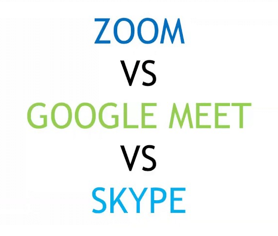 Google Meet Vs Zoom vs Skype