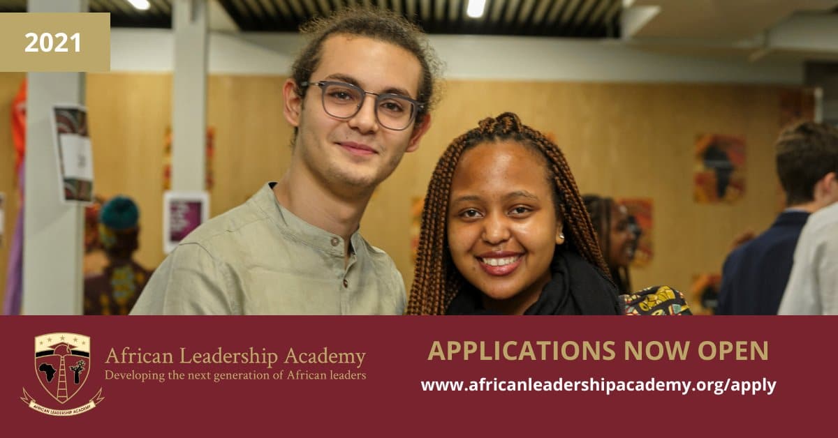 African Leadership Academy (ALA) Pre-University Diploma Scholarship Program 2023 for Young African Leaders