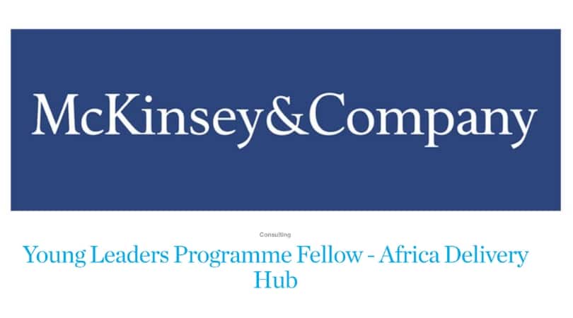 McKinsey&Company Young Leadership Program (YLP) 2021 for Young Africans