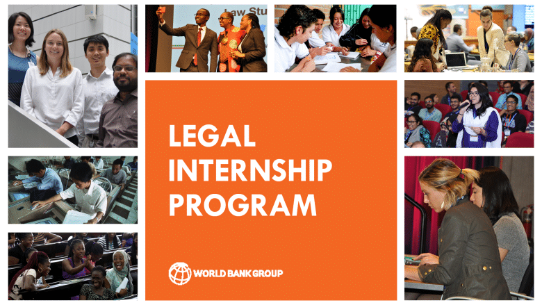 World Bank Legal Vice Presidency Internship Program 2024