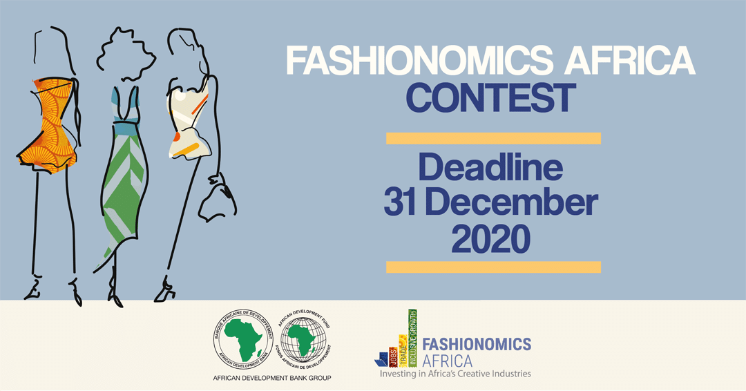 African Development Bank (AfDB) Fashionomics Africa Contest 2022 for African Designers & Fashion Entrepreneurs