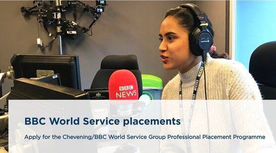Chevening/BBC World Service Group Professional Placement Programme 2022 – Apply