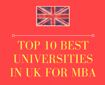 10 Best Schools for MBA in the UK