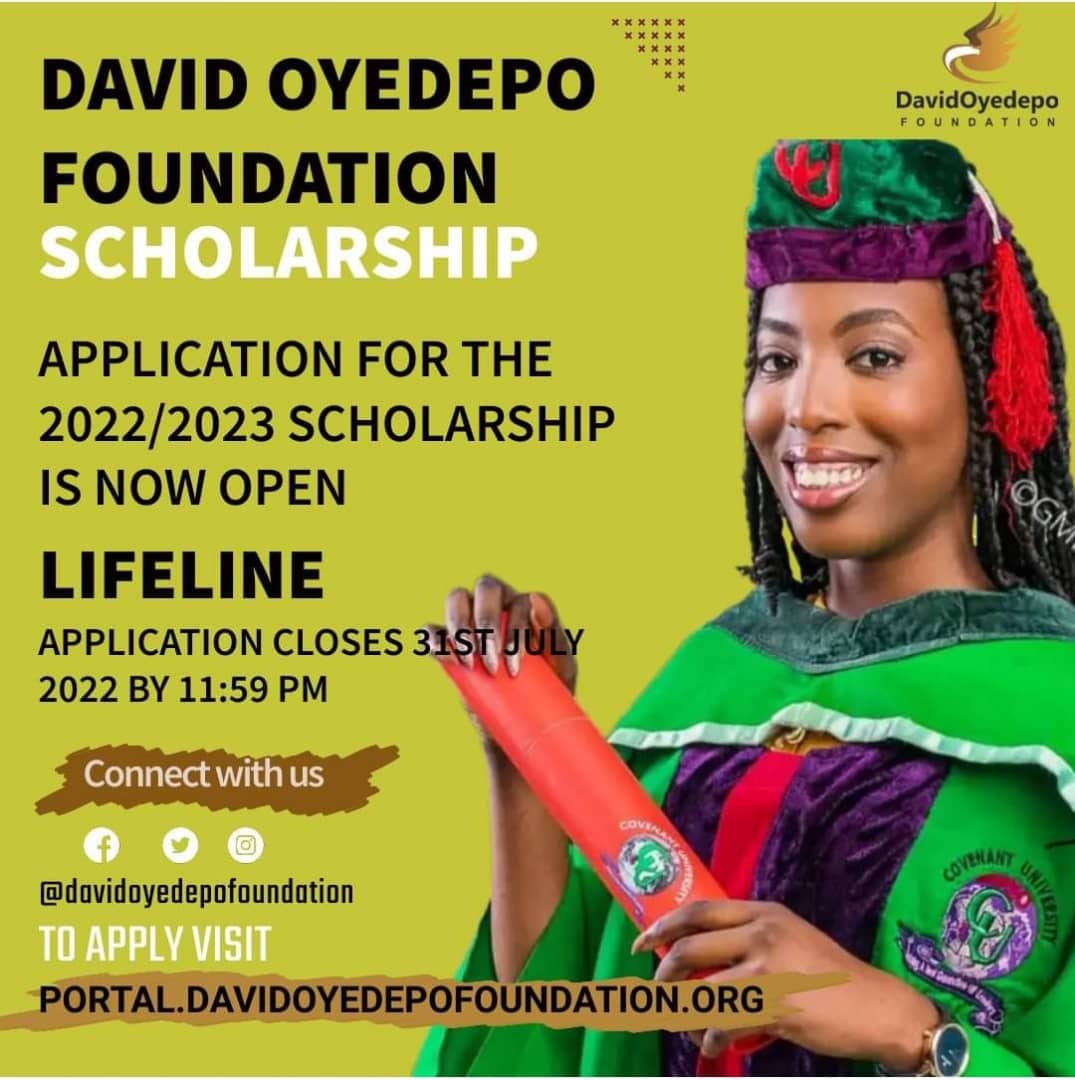 David Oyedepo Foundation (DOF) Undergraduate Scholarships 2022 for African Students – Nigeria