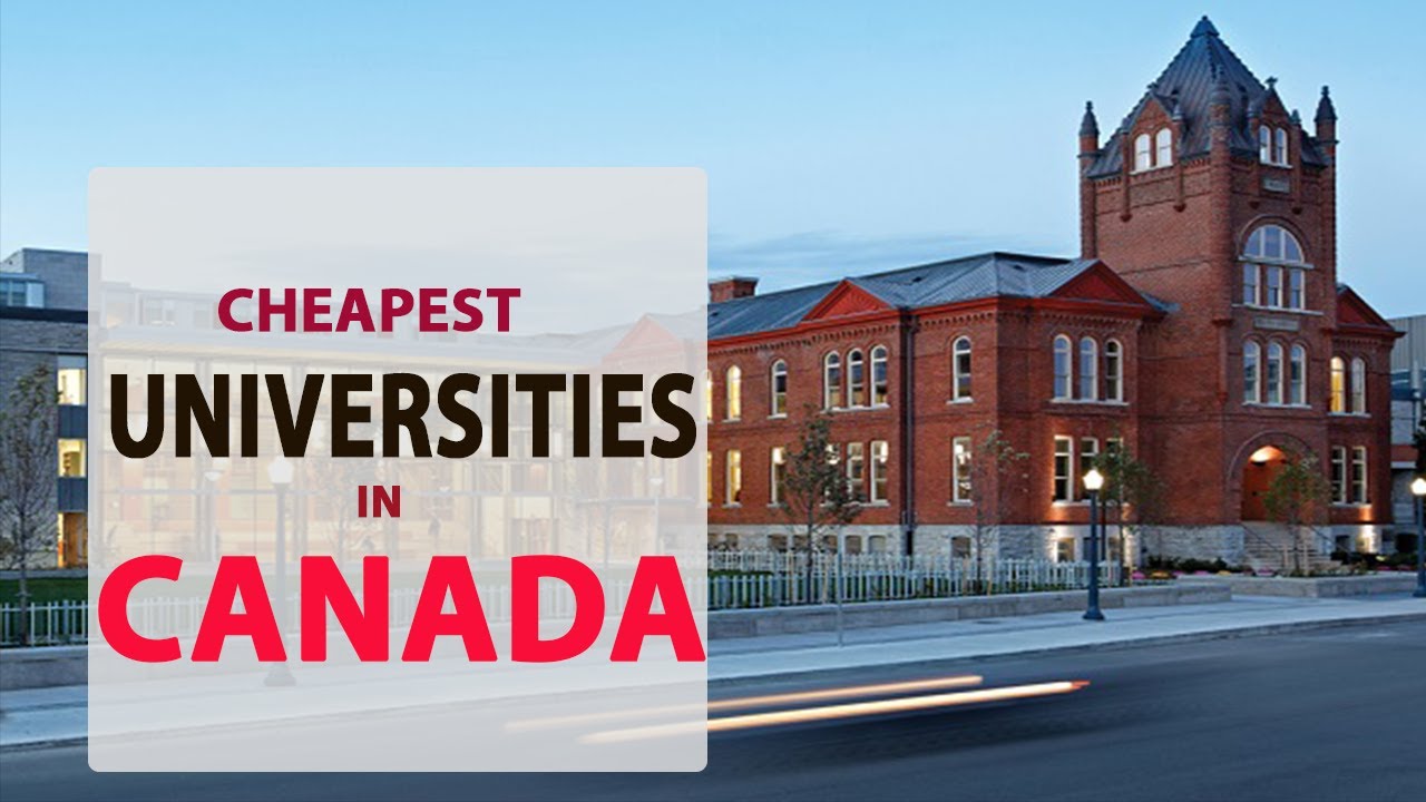 Cheap Universities in Canada - All you need to know