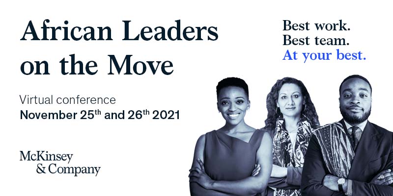 McKinsey African Leaders on the Move 2021 for Young Africans