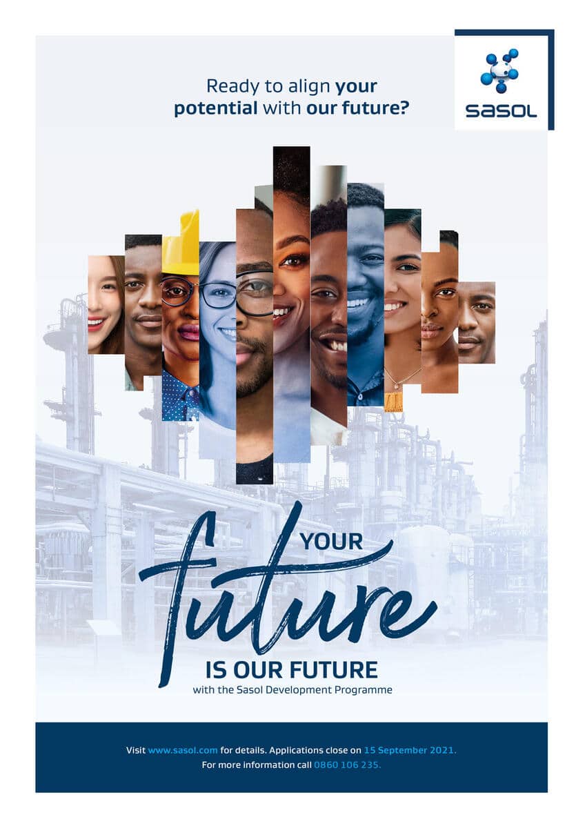 Sasol Bursary Programme 2021 for South African Students