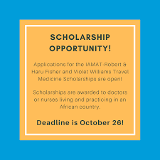 IAMAT-Robert Haru Fisher Travel Medicine Scholarship