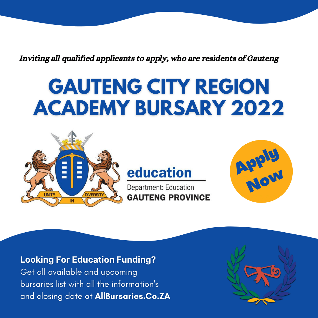 Gauteng City Region Academy (GCRA) Bursary 2022 for Unemployed Graduates