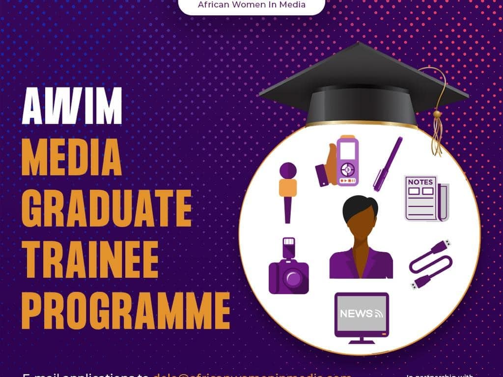 African Women in the Media AWiM Media Graduate Trainee Programme 2022
