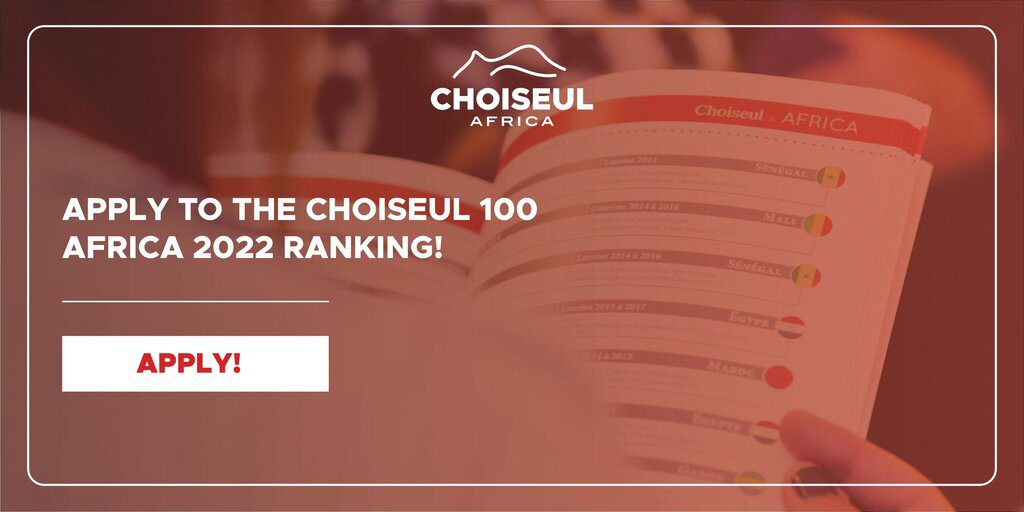 Choiseul 100 Africa 2022 for African Entrepreneurs & Growing Business Leaders