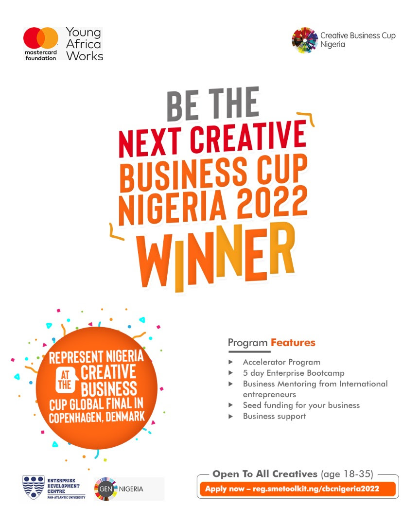 Creative Business Cup Nigeria 2022 for Nigerian Entrepreneurs