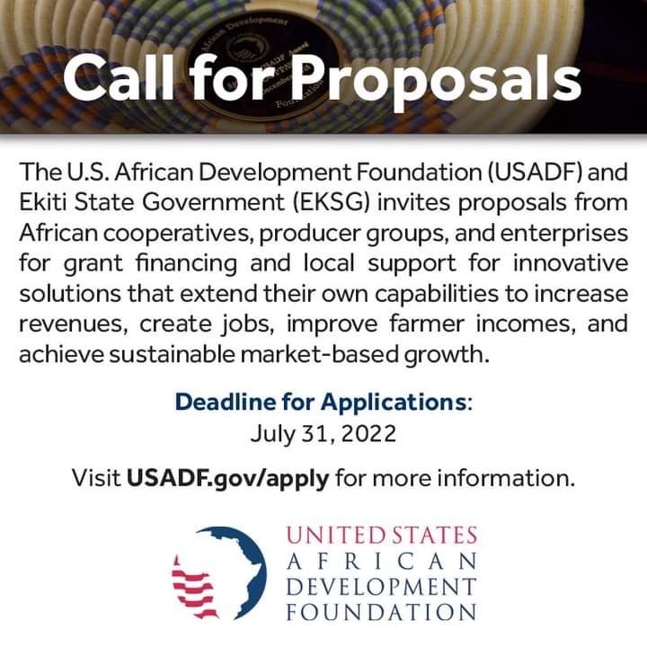 U.S. African Development Foundation (USADF) Africa Grants 2022 for