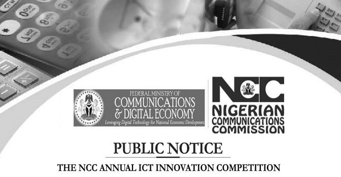 Nigerian Communications Commission (NCC) ICT Innovation Competition 2023 for Startups, Tech Hubs & Investors (N4.5m Cash Prize)