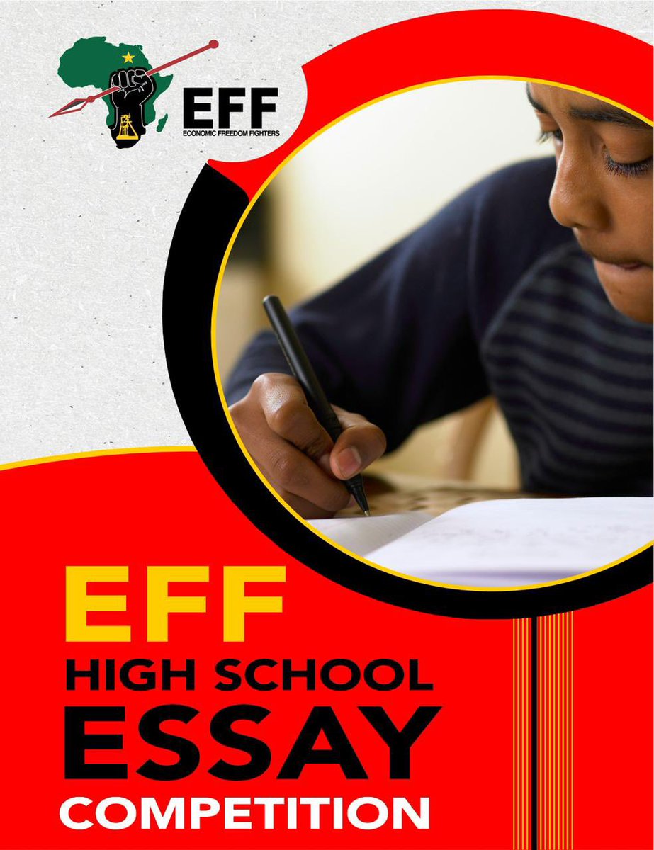 Economic Freedom Fighters (EFF) High School Essay Competition 2023 for