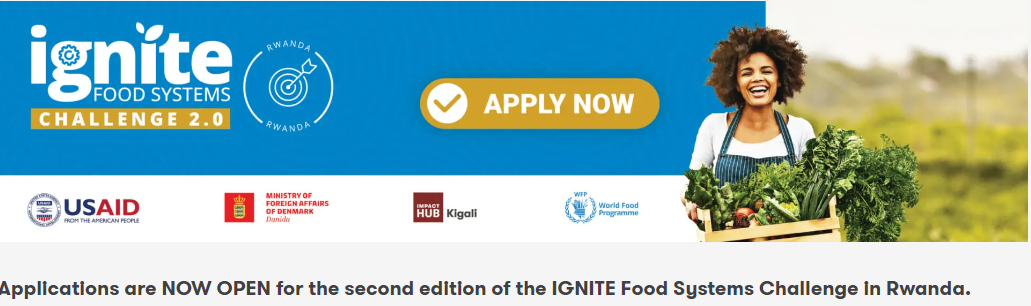 IGNITE Food Systems Challenge 2023 for Rwandan Entrepreneurs