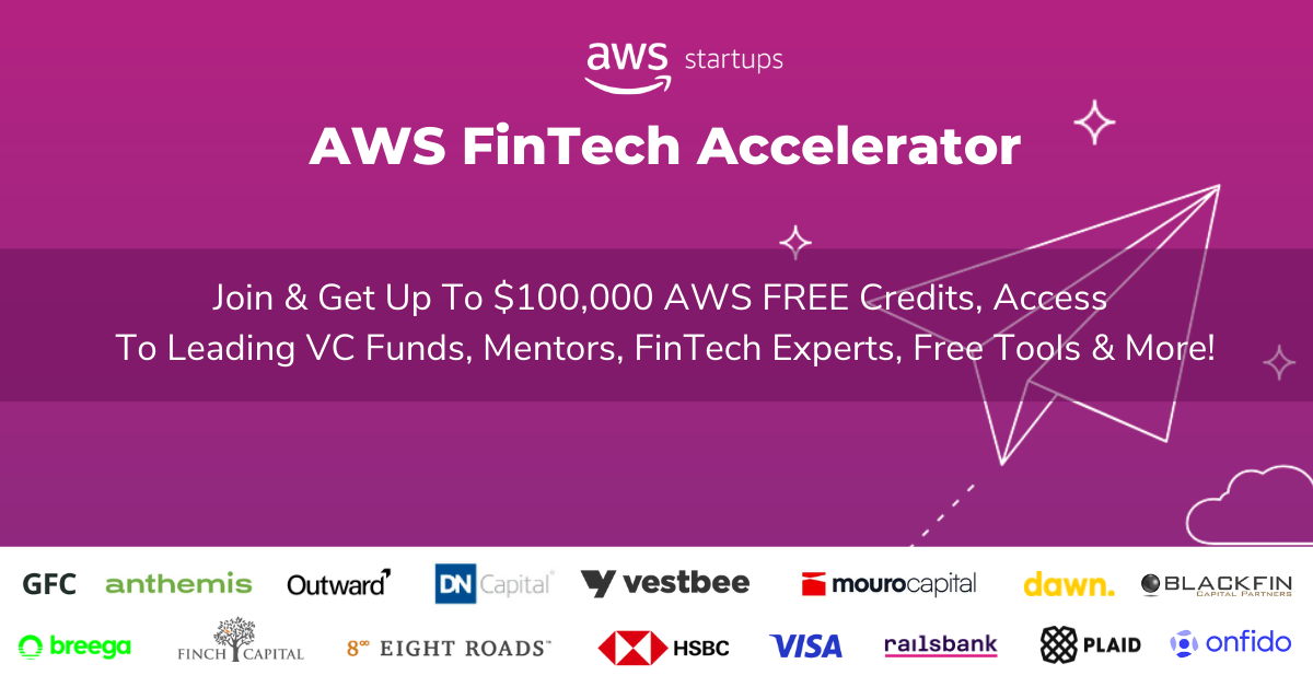 Amazon AWS FinTech Africa Accelerator 2023 for African Fintechs