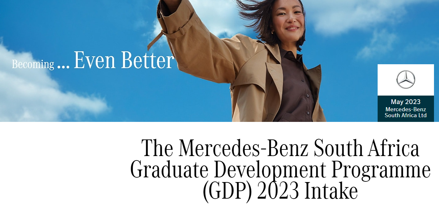 Mercedes-Benz South Africa Graduate Development Programme 2023