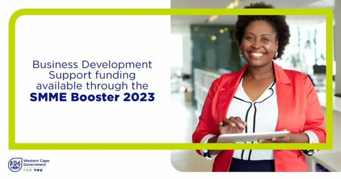Western Cape Government SMME Booster Fund 2024 for Small & Medium-Sized Businesses