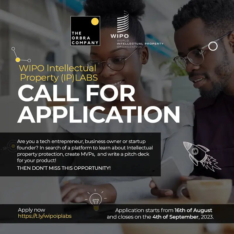 Calling All Innovators – Apply for WIPO Intellectual Property (IP) Labs Program 2024 for Nigerian Entrepreneurs