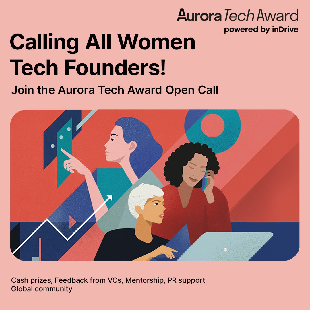 Aurora Tech Award 2024: A $30,000 Prize for Women Founders