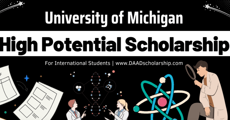 University of Michigan High Potential Scholarship 2024