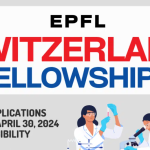 Study in Switzerland: The EPFL Fellowships 2024