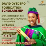 David Oyedepo Foundation Scholarship (DOF) 2024 For African Students| Fully Funded
